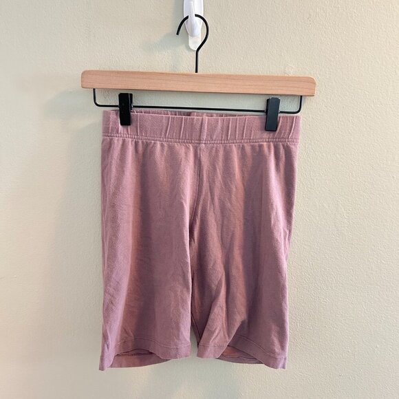 Old Navy High-Waisted Biker Shorts Womens Size Small Pink Tie Dye 8 Inch Inseam - Picture 2 of 9